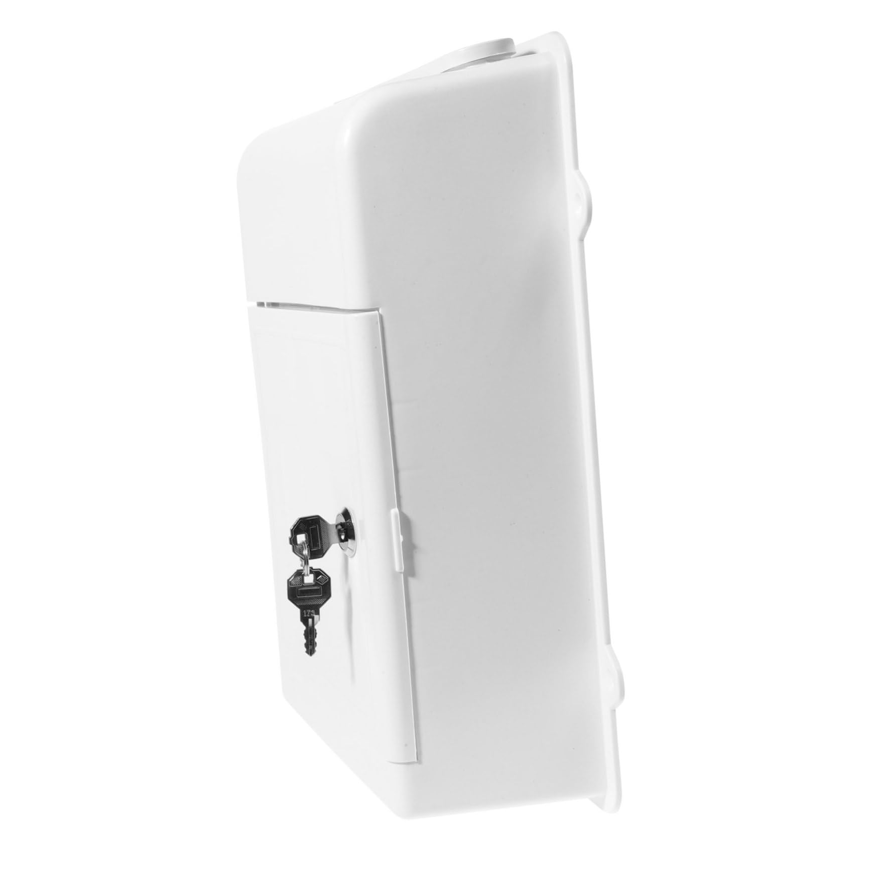 SEWOART Rainproof Plastic & Metal Wall Mount Mailbox Mailbox for Home & Outdoor Use