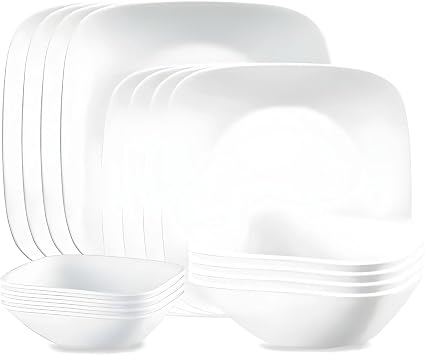 Corelle Vivid White 16-pc. Dinnerware Set