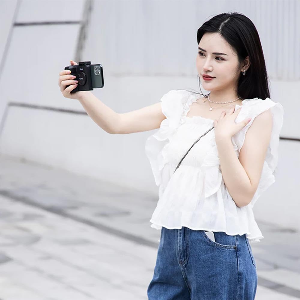ULANZI CG01 CapGrip II Poignée d'appareil Photo pour Smartphone avec télécommande Bluetooth magnétique