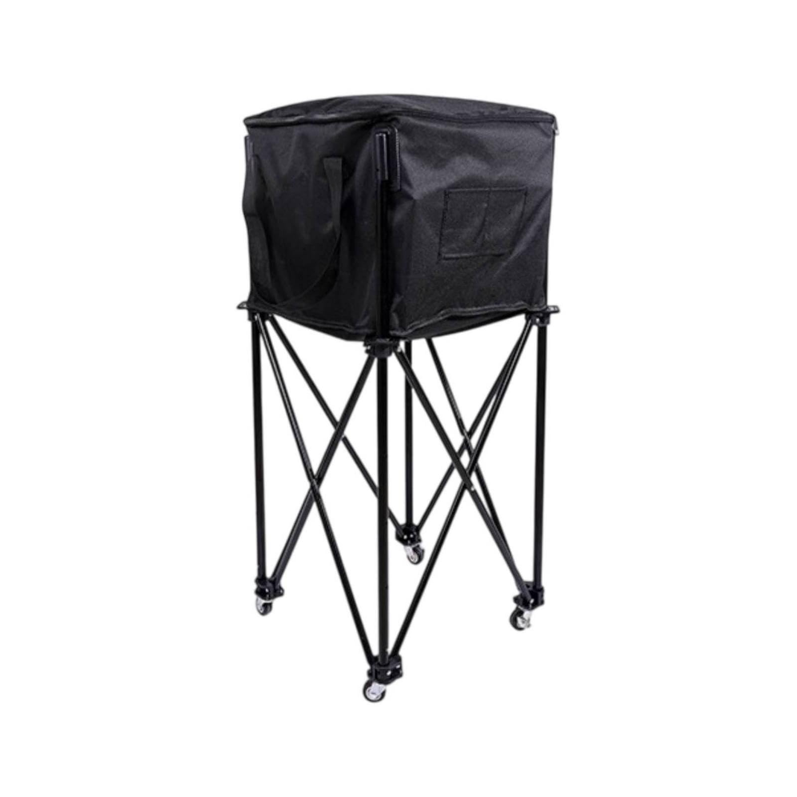 Ball Storage Cart Folding Ball Container with Wheels Foldable Pickleball Cart for Coaches, Participants, Training Practices, Teams Without Outer Bag-picture-23