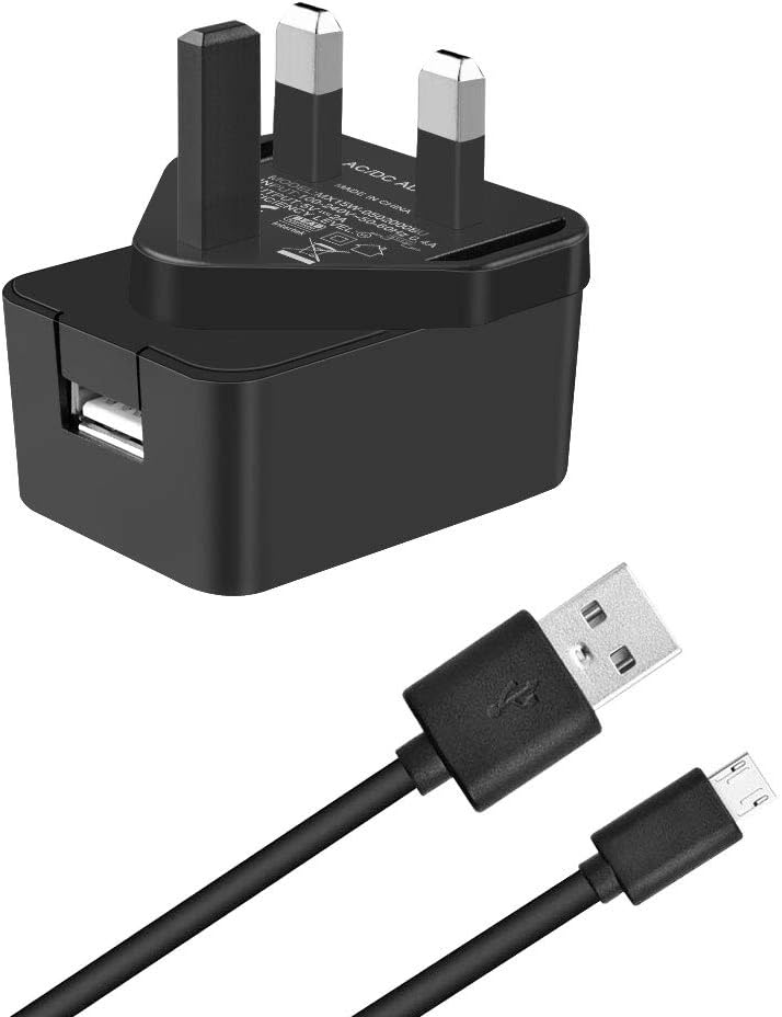 5V 2A Micro USB Charger, BOLWEO Android Wall Charger Power Supply Compatible with Kindle Fire HD,HDX 6" 7" 8.9" 9.7",Fire 7 8, Oculus Go and Phone