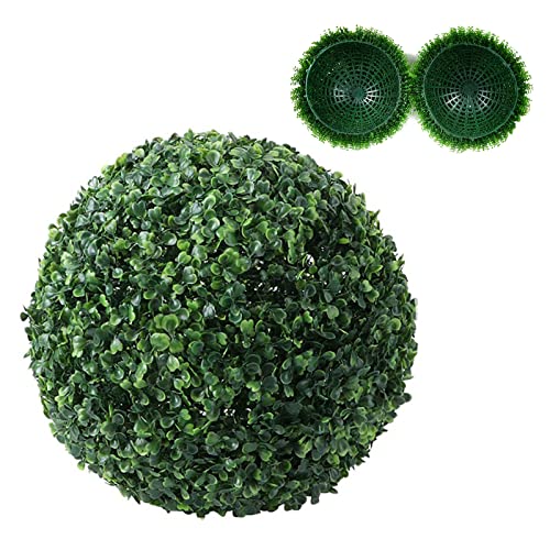 URMAGIC Boules de buis artificielles, 40 cm Boules topiaires artificielles pour extérieur et intérieur, Boules topiaires, Boules de Plantes Vertes, décoration de Jardin ou de Mariage