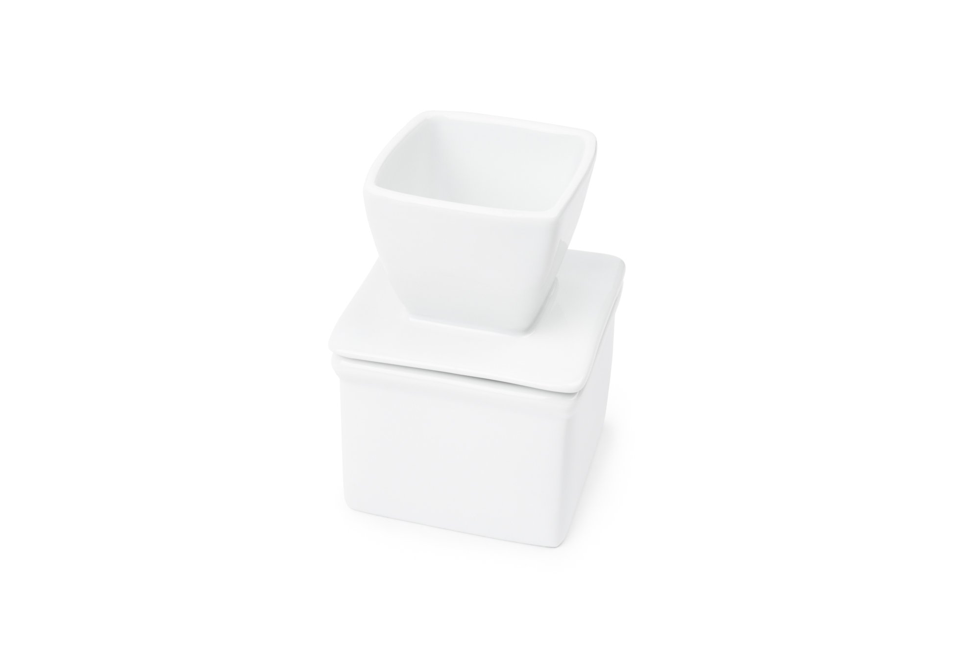 Buy Fox Run Butter Keeper Porcelain, 3.75 x 3.75 x 5.5, White Online at