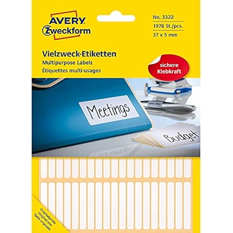AVERY Zweckform 3322 - Etiquetas multiusos blancas Cover