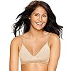 Hanes-Ultimate-Womens-Comfy-Support-ComfortFlex-Fit-Wirefree-Bra-DHHU11 Hanes Ultimate Wireless Bra with Soft Padding, Seamless Bra with Convertible Straps, Comfort Flex Wirefree