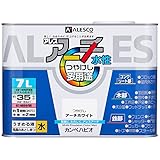 カンペハピオ ペンキ 塗料 水性 つやけし アーチホワイト 7L 水性塗料 日本製 アレスアーチ 00227652551070