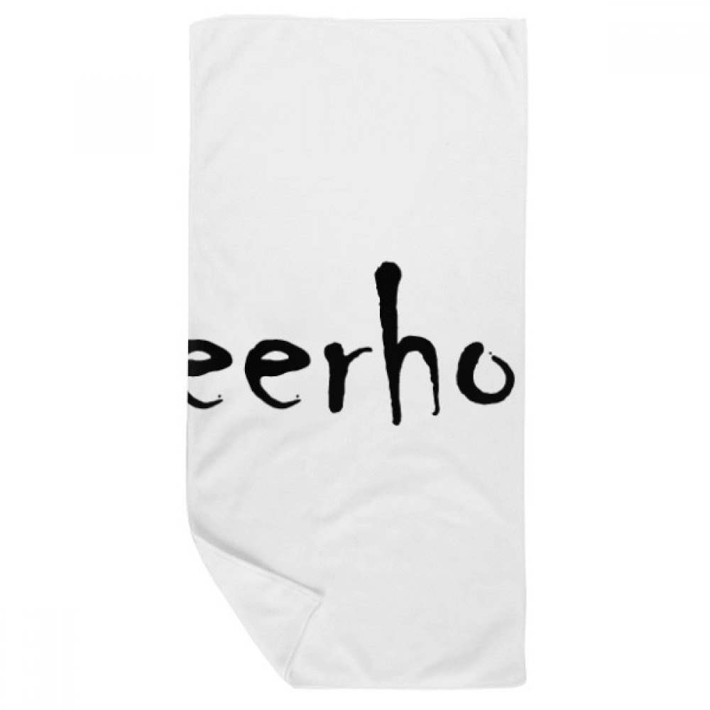 Serviette Beerholic douce 35x70 cm idéale pour le sport et la douche