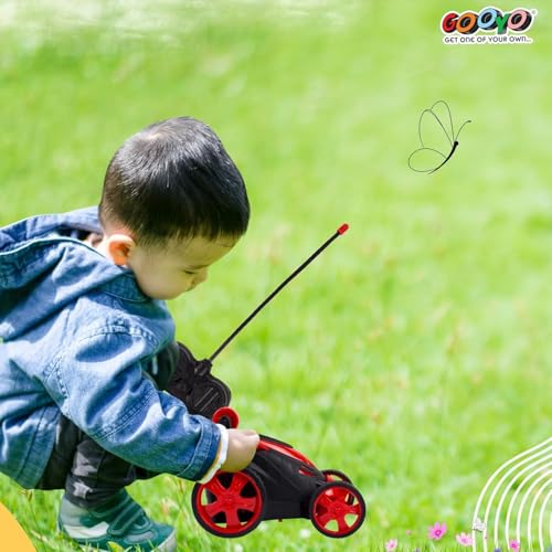 Image of Gooyo GY-2090-14 360 Rotating & Rolling Stunt Car Toy with Demo Functions | Spin, Stunt, Flip Functions | Remote Control Stunt Car Toy for Kids | Red | in-Built Battery | Gift Box Packaging