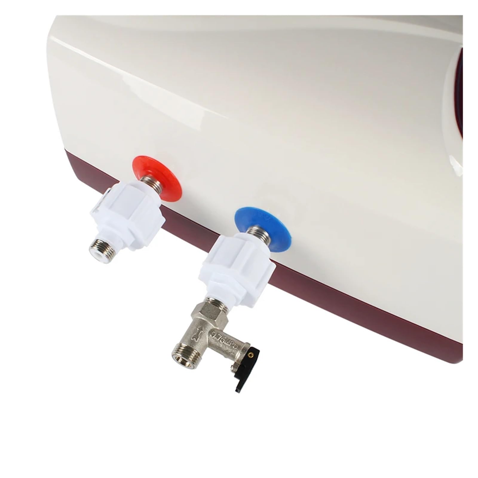 Scaldabagno for roulotte 12V/220V Scaldabagno Elettrico for roulotte da Campeggio 10L con misuratore della Temperatura dell'Acqua per modifiche Interne ed Esterne