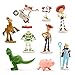 Disney Store Toy Story 4 Deluxe-Figuren, 9-teiliges Spielset – Pixar Toy Story 4 – enthält 9 Kunststofffiguren – geeignet für Kinder ab 3 Jahren