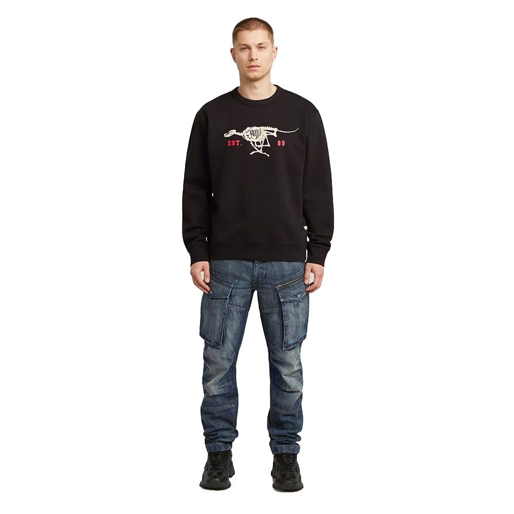 G-Star Running Dog Back Gr R Sw Sudadera Hombre (Pack de 1)