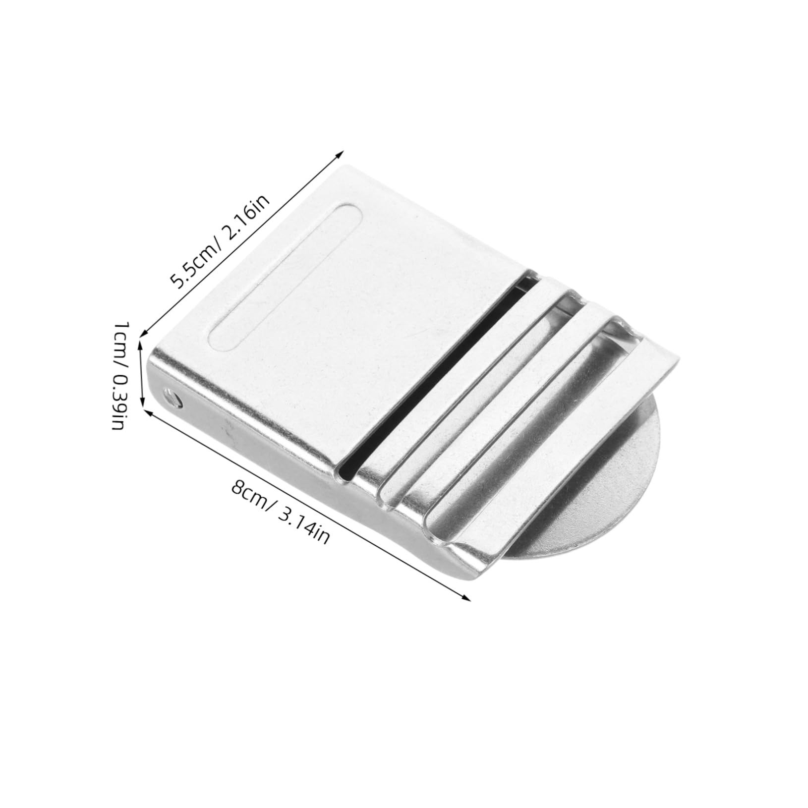 MUELODSIC Diving Belt Tool Buckle Sturdy Replacement Buckle for Fishing and Scuba Diving Weight Belts Ergonomic Design for Comfort and Reliability During Underwater Exploration