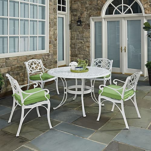Homestyles Outdoor Dining Table, 42Lx42Dx28.75H, Off White #TOP7