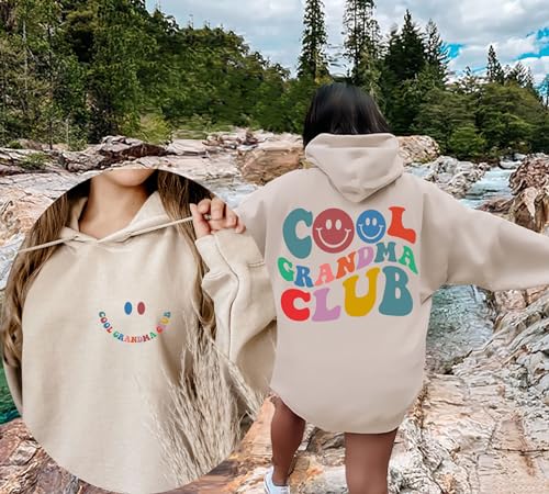 Grandma Sweatshirt, Cool Grandma Club Sweatshirt, Grandma Gift, Mothers Day Gift, New Grandma Gift, Grandma Shirt, Unisex Sweatshirt3