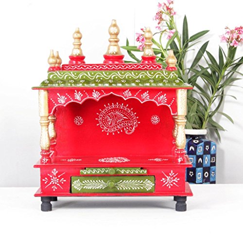 Temple ethnique du Rajasthani pour créer un coin zen et spirituel de méditation