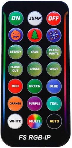 Miniatura 4 de Novelty Lights Juego de mini luces LED de 200 RGB que cambian de color, espacio de 4 pulgadas, cable verde, 67 pies