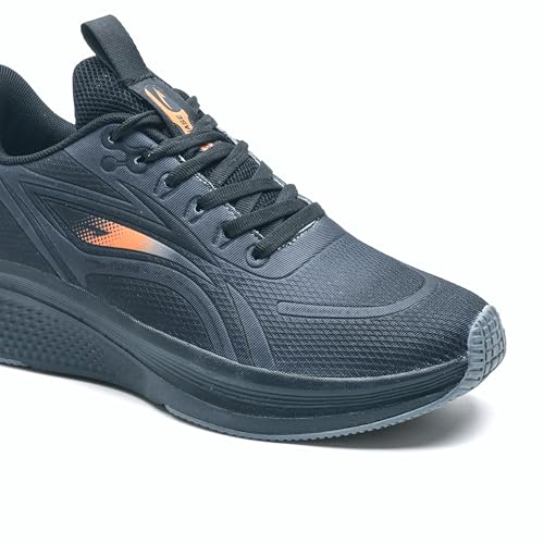 Image of ASIAN Quantum-27 Men's Sports Running Shoes with See-Through Air Sole, Memory Foam Comfort, Breathable Knit Upper & Stylish Athletic Performance Design