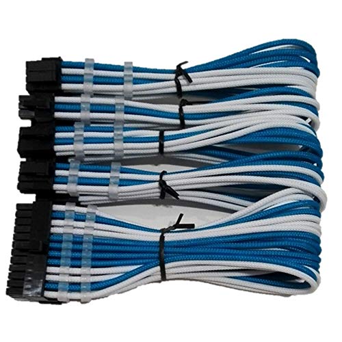 【新品】CableMod 白 スリーブケーブルセット Amazon | CableMod Pro ModMesh Sleeved Cable Extension Kit