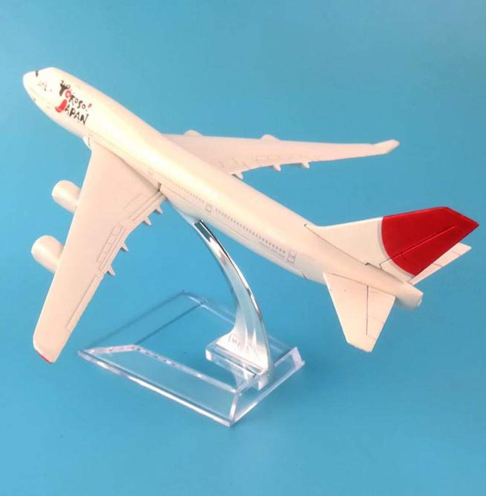 16cm Airplane Model Japan Airlines Boeing B747 Airplane Model die-cast Metal 1: 400 Airplane Model A
