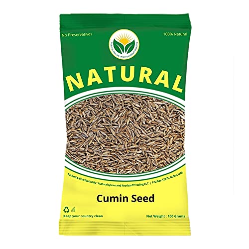 Natural Cumin Seed, 1kg (Jeera)