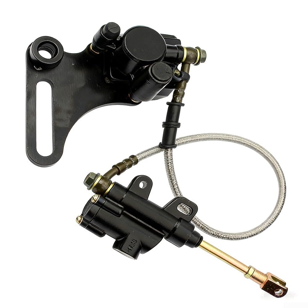 Ensemble de frein à disque arrière de 15 mm pour motos 125 cc 140 cc tout-terrain VTT et motos tout-terrain Kit de frein conçu pour fournir une puissance d'arrêt stable et sûre