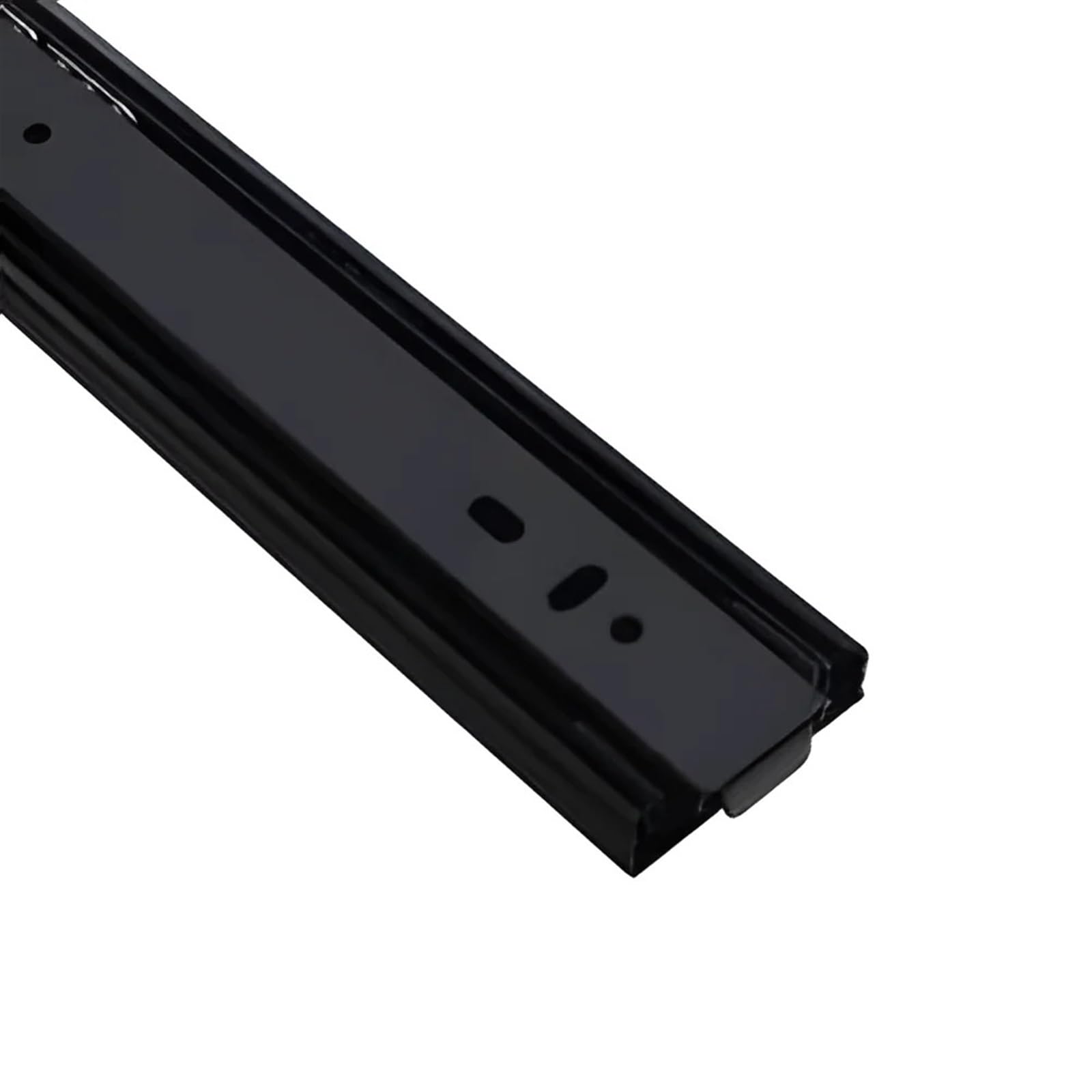 Guide per cassetti ad Estrazione Totale Guida Retrattile Estraibile da 45 mm Chiusura Ammortizzata per Montaggio sul Fondo