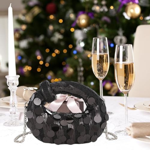 Sac à main à paillettes pour mariage et soirées chic