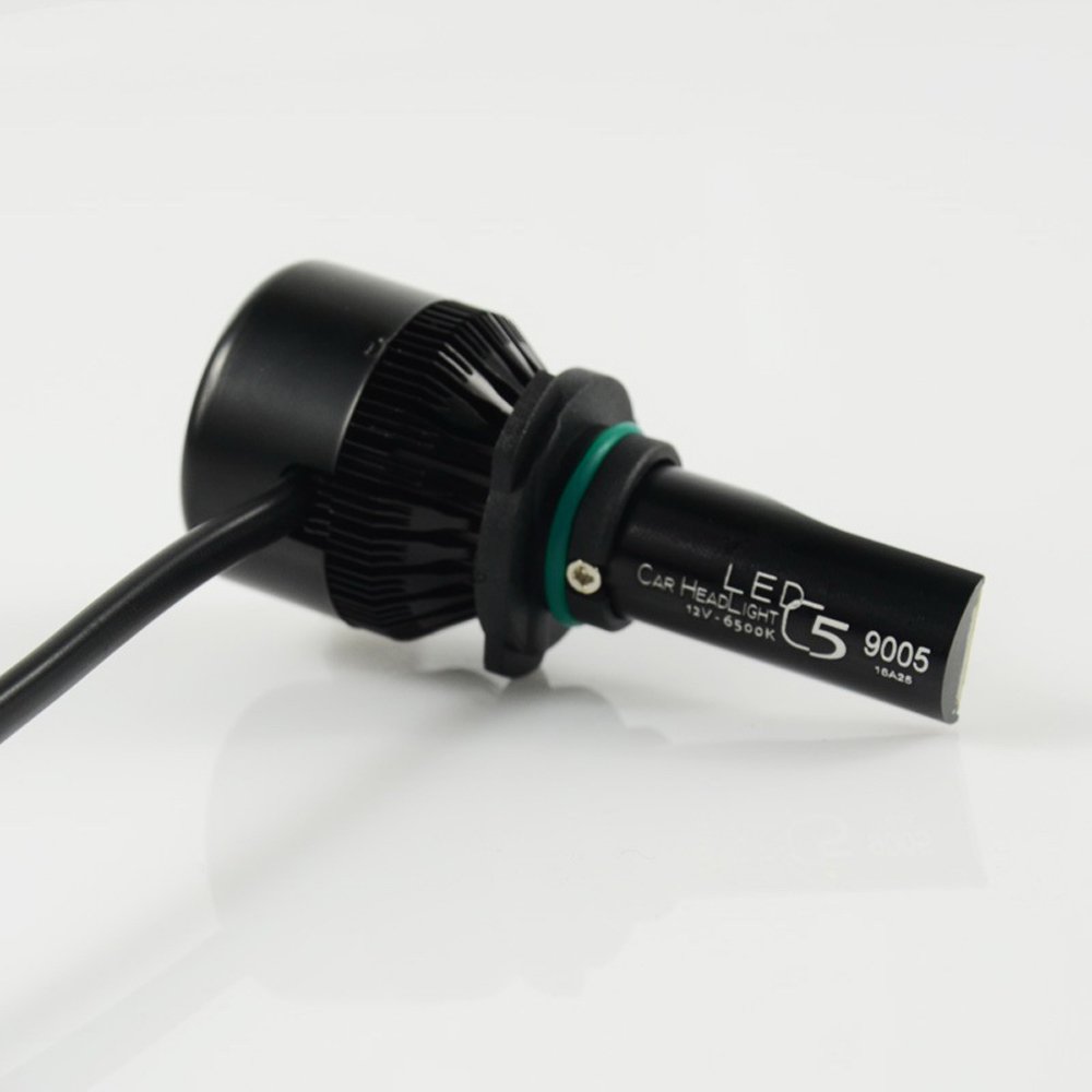 2 * 50 W 4400 lm każda żarówka 6000 K biała LED zestaw reflektorów samochodowych żarówki lampa H/L super jasna H7 Auto Reflektor LED