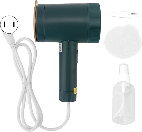 Miniatura 7 de Asixxsix Vaporizador de ropa portátil, plancha de mano con removedor de pelusa de 110 V a 220 V, 10 segundos, removedor de arrugas de tela Prehea