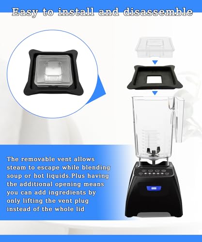 Tapa de repuesto para licuadora Blendtec WildSide+ y FourSide miniatura 6