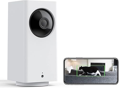 Miniatura 8 de Wyze Cam Pan v2 Cámara para mascotas de 360 con aplicación de teléfono, cámara de seguridad inteligente PTZ para interiores, para monitoreo de