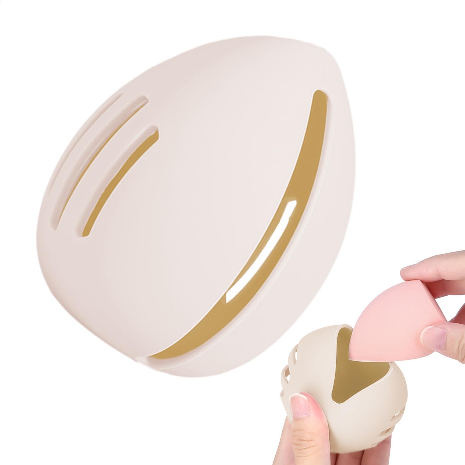 Husoiuy Make Up Halter | Make-up-Etui | Wiederverwendbar Beauty-Blender | Aufbewahrung Silikon Makeup Sponge Holder