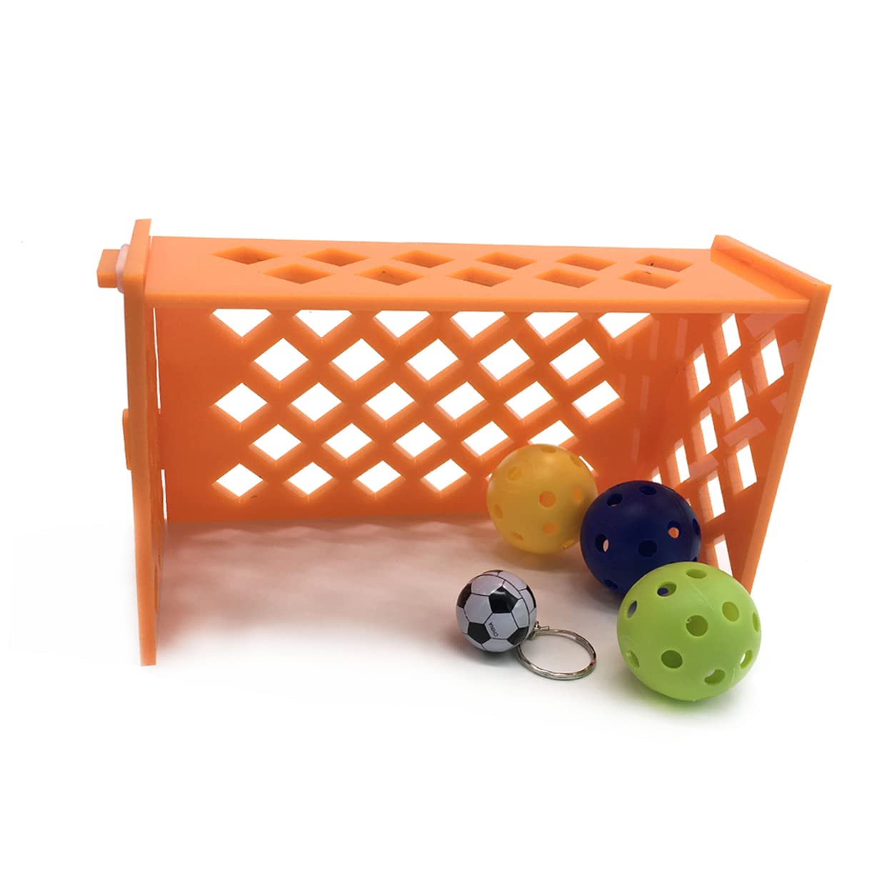 Mipcase 3stücke Mini Fußballplatz Papageien Spielzeug Intelligentes Trainingsspielzeug Für Vögel Fördert Bewegung Und Geistige Entwicklung Geeignet Für Papageien Und Ähnliche