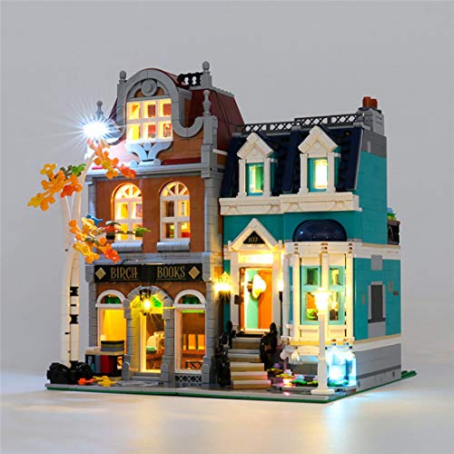 Sugeren LED-Beleuchtungsset für LEGO Creator Expert Bookshop 10270, LED-Beleuchtungsset Kompatibel mit Lego 10270… – Bild 4