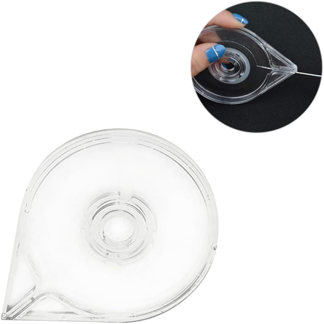 WOONEKY 20pcs Nail Art Wire Extraction Boxes Manicure Wire Taking Device Storage Box for Nail Strips image 2