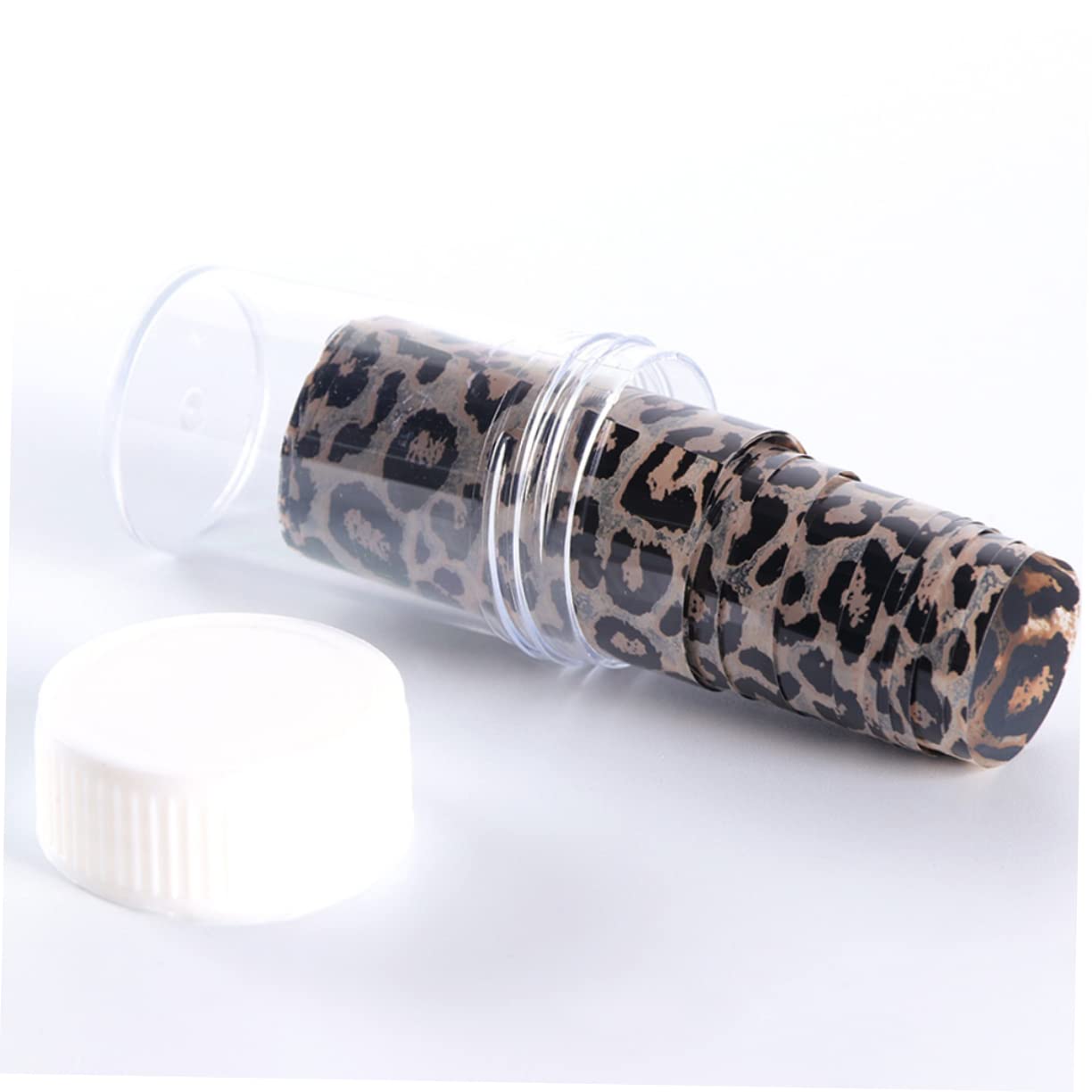 FRCOLOR 3 Pezzi 8 Set Di Adesivi Per Nail Art Con Motivo Leopardato 8 Bottiglie Di Adesivi Per Unghie Per Manicure E Decalcomanie Per Unghie