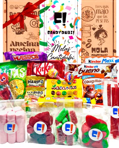 Caja de Chuches y Chocolates Originales para Regalar | Regalo 100% Original, Dulce y Sorprendente |...