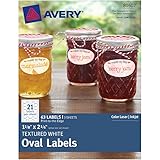 Avery Printable Blank Oval...