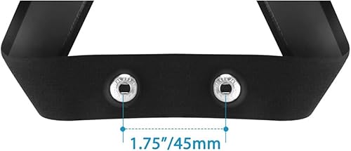 Miniatura 4 de Correa de repuesto para monitor de frecuencia cardíaca, correa de pecho para monitor de frecuencia cardíaca, reemplazo de correa para monitor de