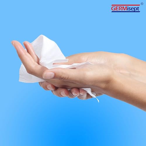 Miniatura 4 de Germisept Toallitas desinfectantes antibacterianas para manos a granel (50 unidades x 24 paquetes  1200 toallitas))