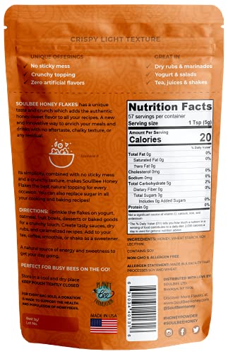 SoulBee HONEY FLAKES natural sin azúcares 10 oz miniatura 2