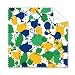 Printing Brazil Cultural Element Cleaning Cloth Phone Screen Glasses Cleaner 5pcs
