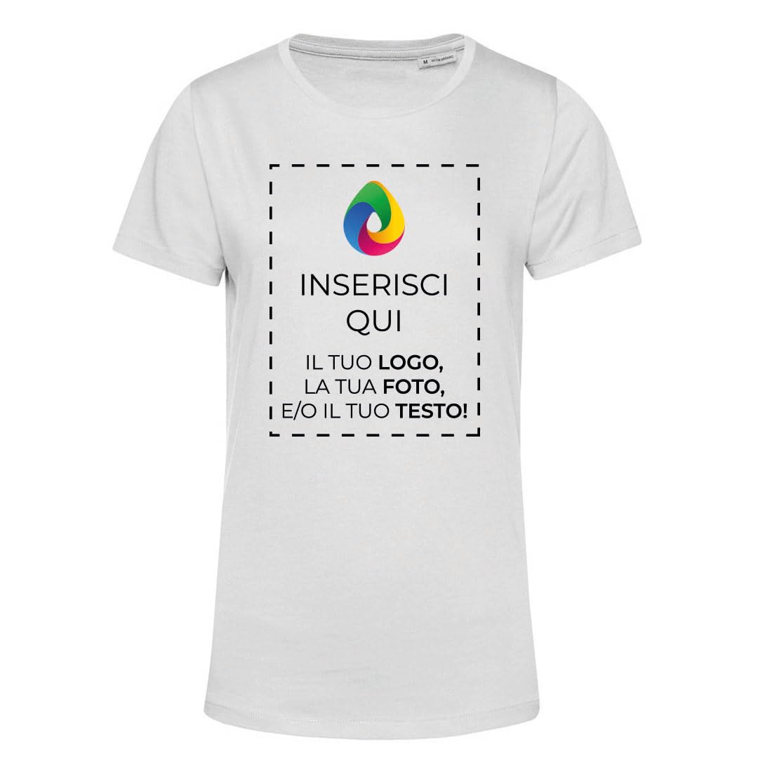 Teetaly Maglietta T-Shirt Donna con Stampa Personalizzata
