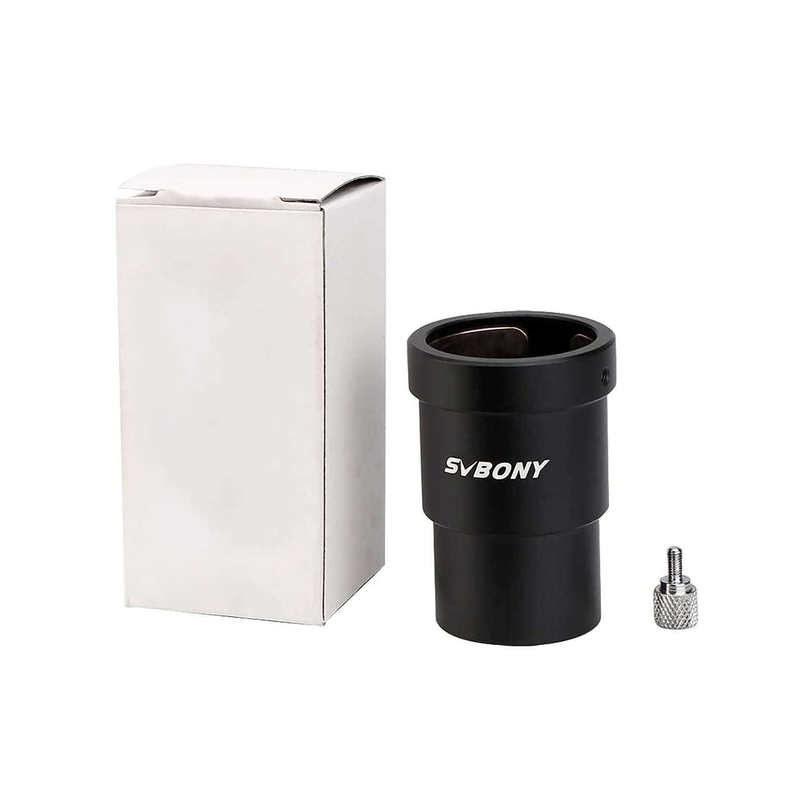 Svbony SV157 1.25in Telescopio Estensione Oculare Tubo, Lunghezza Ottica 34mm Adattatore per Tubo di Prolunga per Oculare con Filtro Filettatura, Lunghezza totale 56mm Accessori per Telescopio