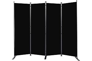 Room Divider 6FT Portable Room Dividers for Room Separation