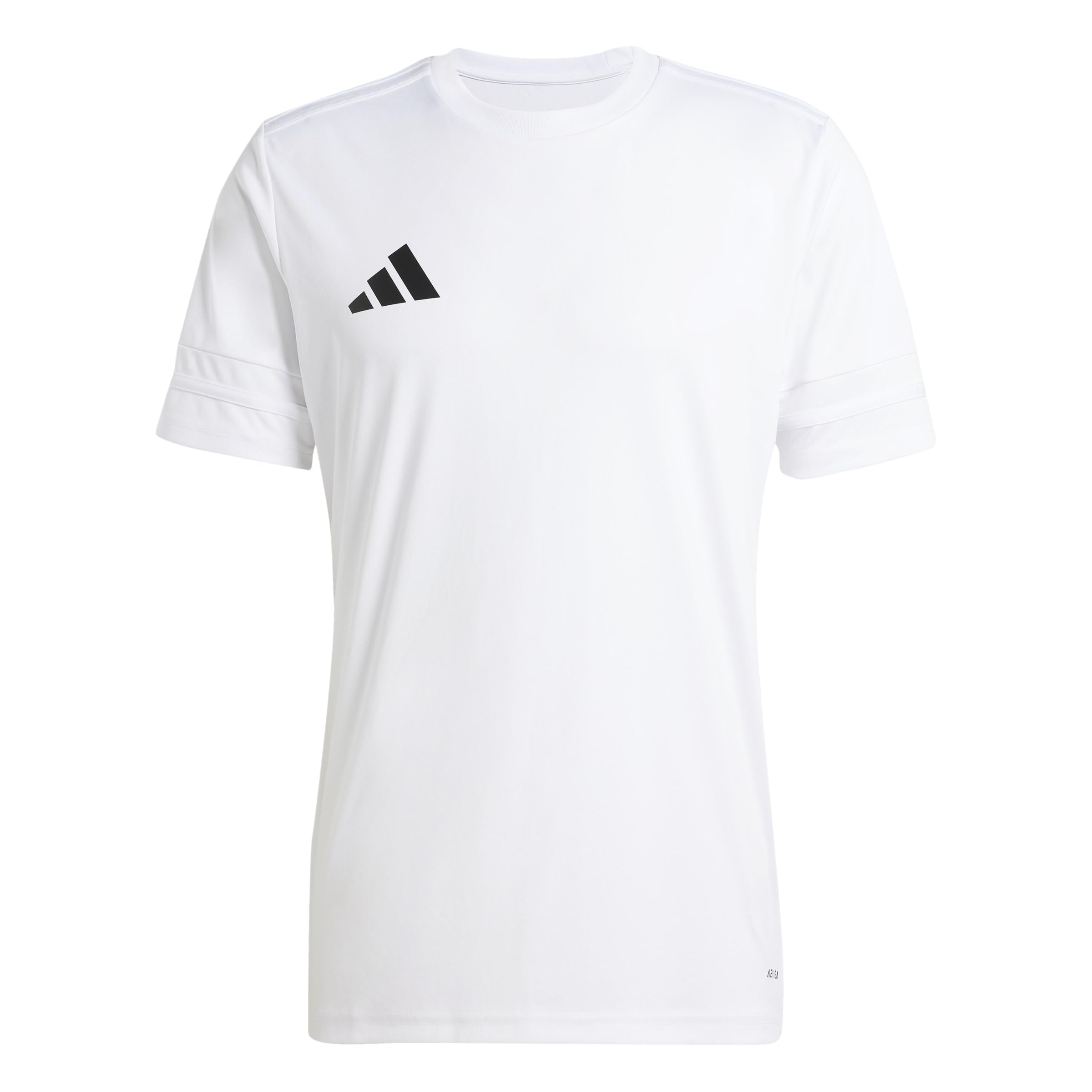 adidas Men's Squadra25 Jersey Short Sleeve Shirt, White/White/Black, M