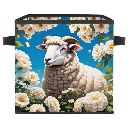 Boîte de rangement pliable pour placard encombré, cube gain de place