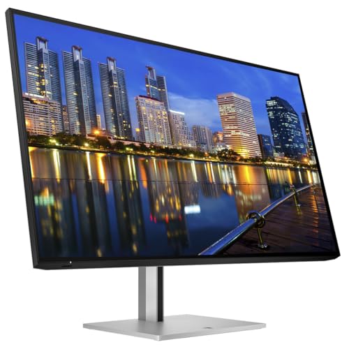 Image of HP Series 7 Pro 32-inch 732pk 4K UHD 2160p LCD HDR Monitor 2-Pack Bundled with Desk Mount Stand, USB-C Multiport G5 Dock, MK270 Wireless Keyboard & Mouse, Gel Mouse & Wrist Pad
