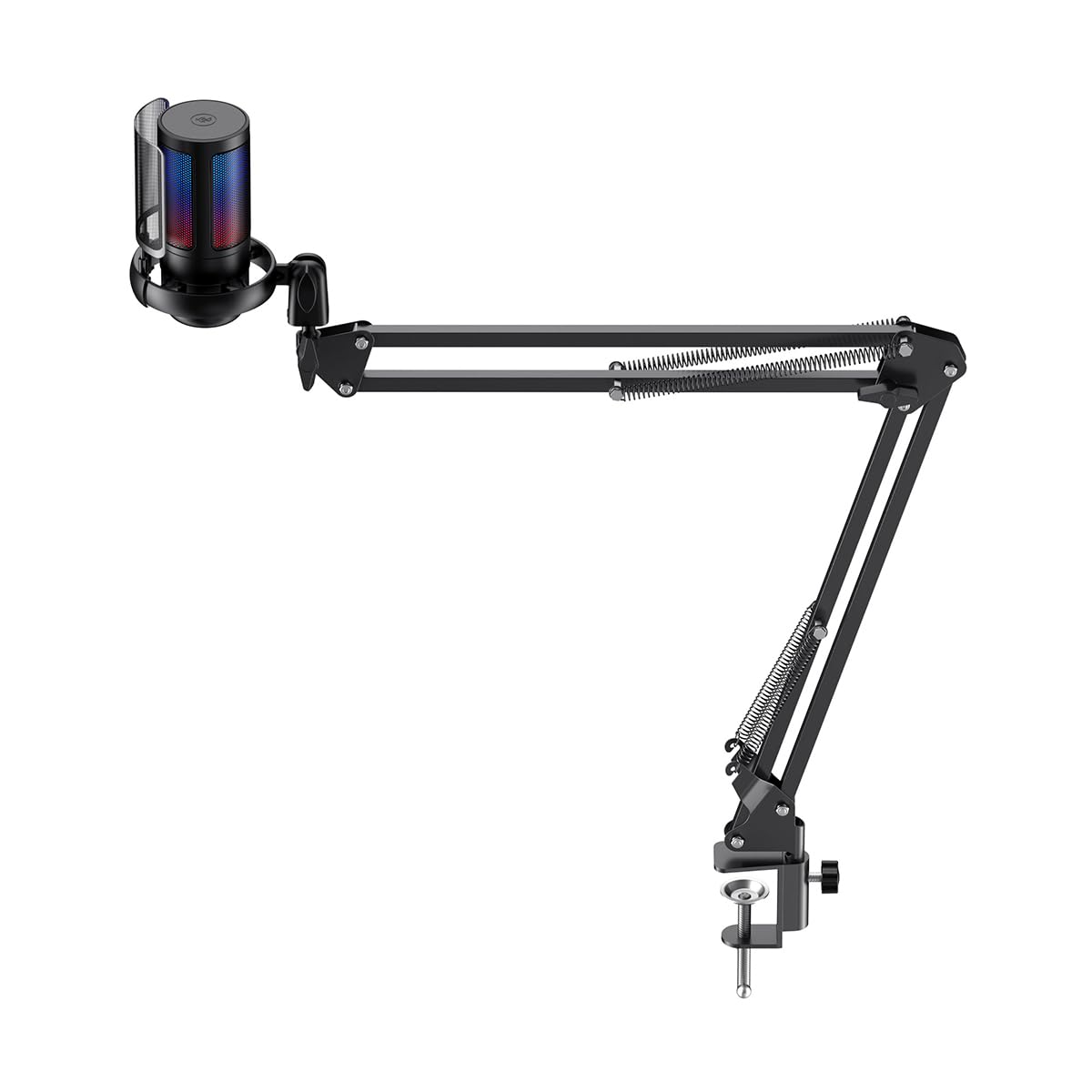 havit Gamenote GK50 Pro RGB Gaming Professional Gamer Publisher Micrófono y Soporte de Escritorio