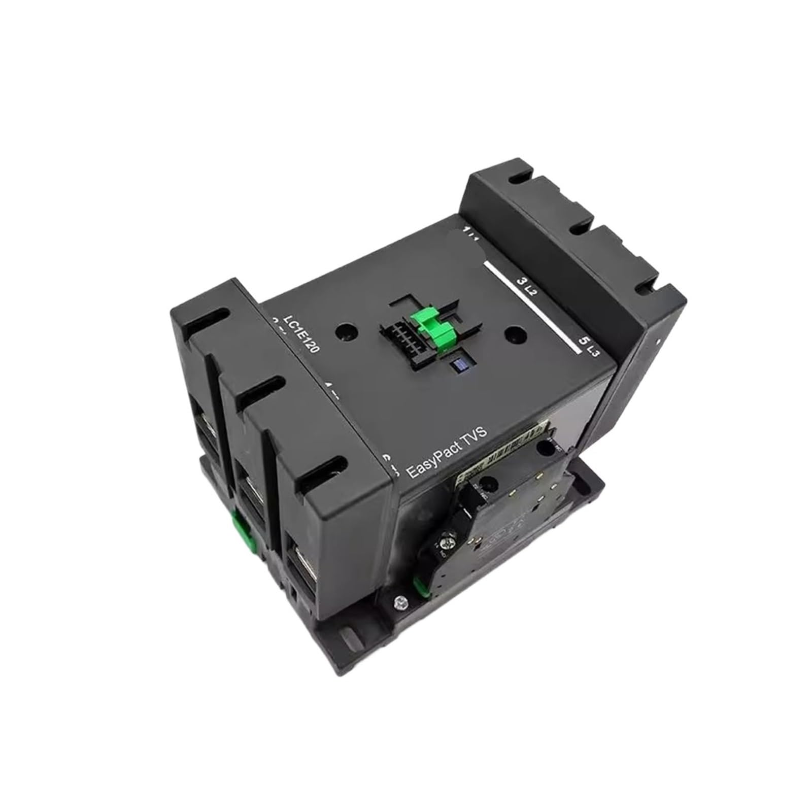 QEFHSVVZE Electrical LC1-E EasyPact TVS Series LC1E120M5N 120A 3P 3NO Contactor 3 Phase 220V AC 50Hz